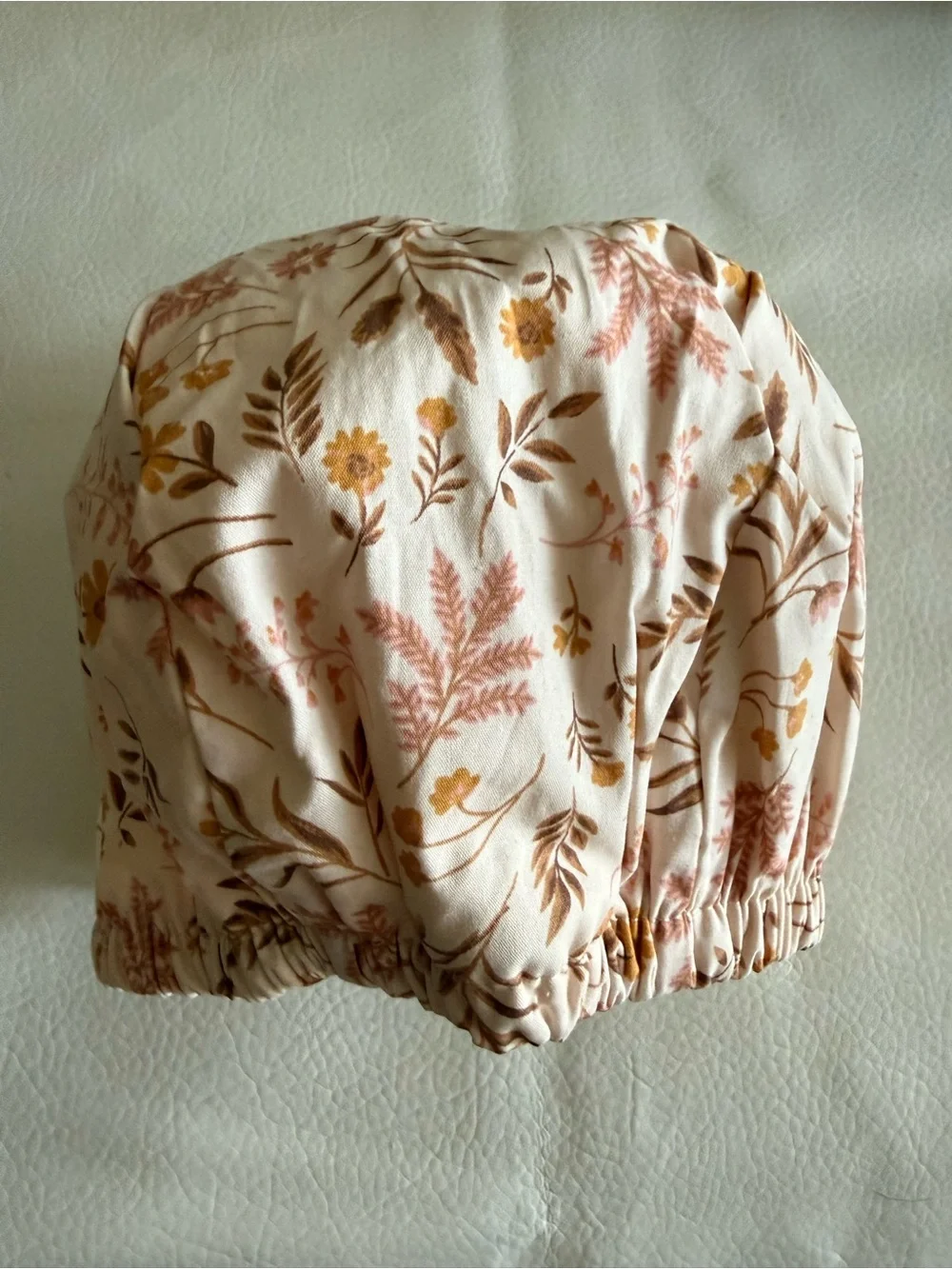 Nicole Miller New York Baby Girl Floral Bonnet Hat Ruffle 18M